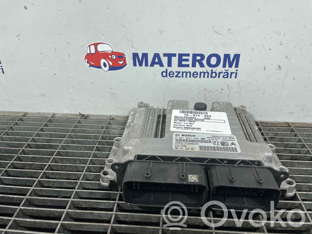 Engine control unit/module   9806460480
