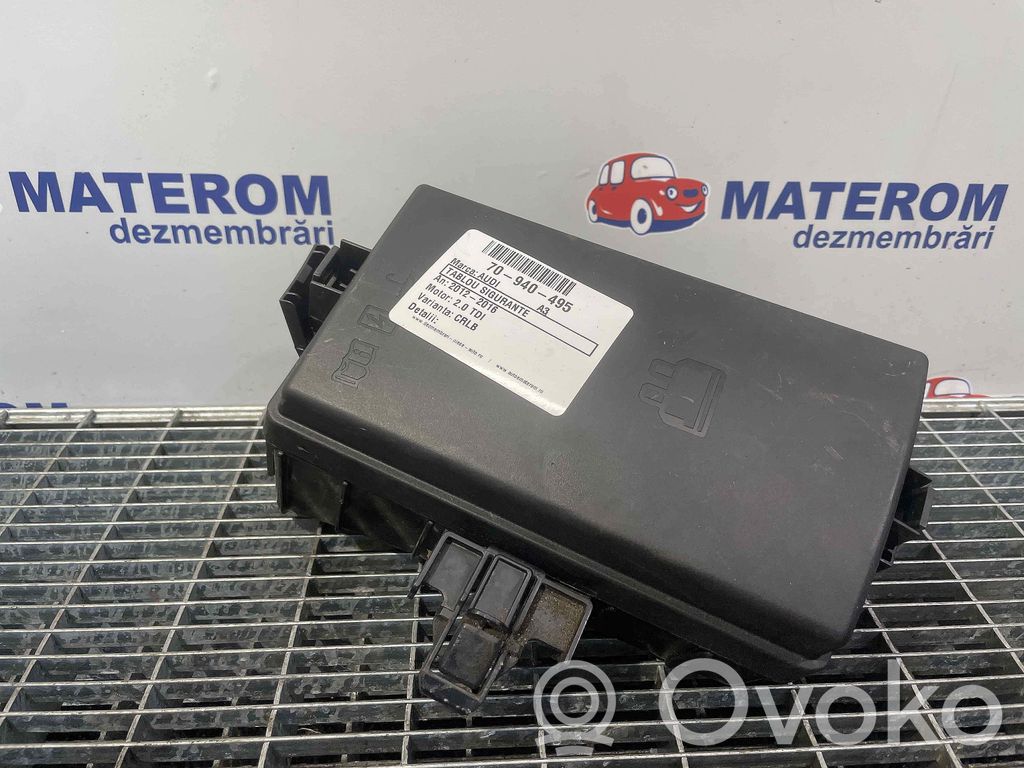 Audi A3 S3 8V Módulo de fusible 