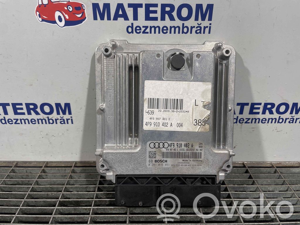 Audi A6 S6 C6 4F Engine control unit/module 