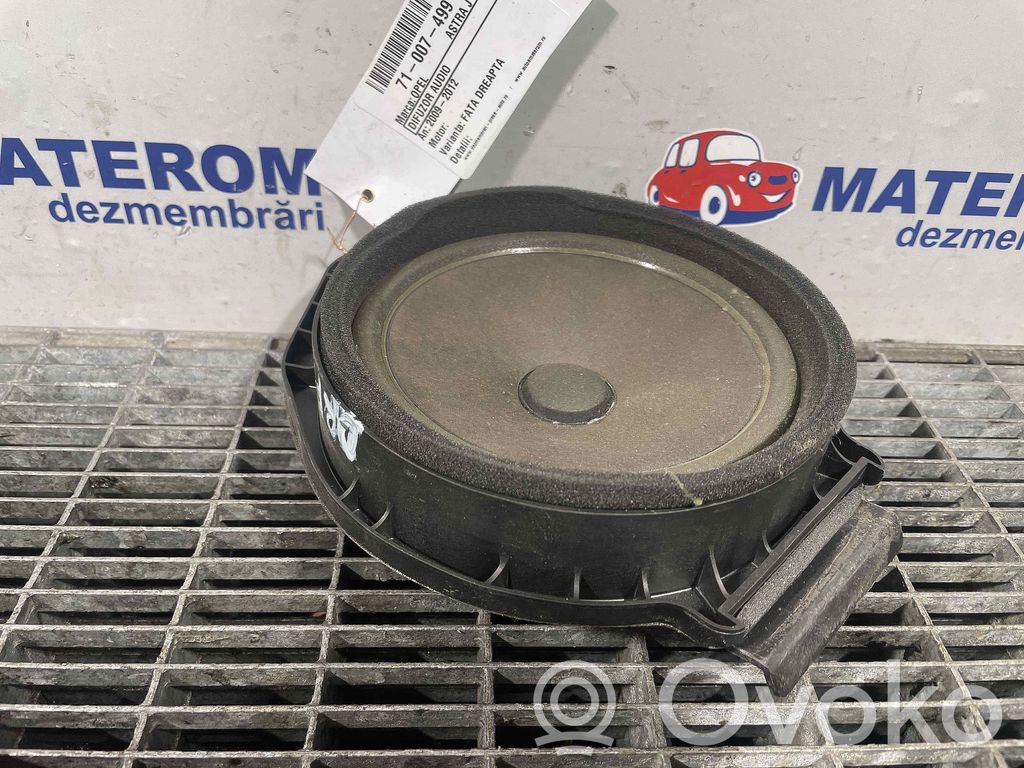 Opel Astra J Pannello altoparlante 