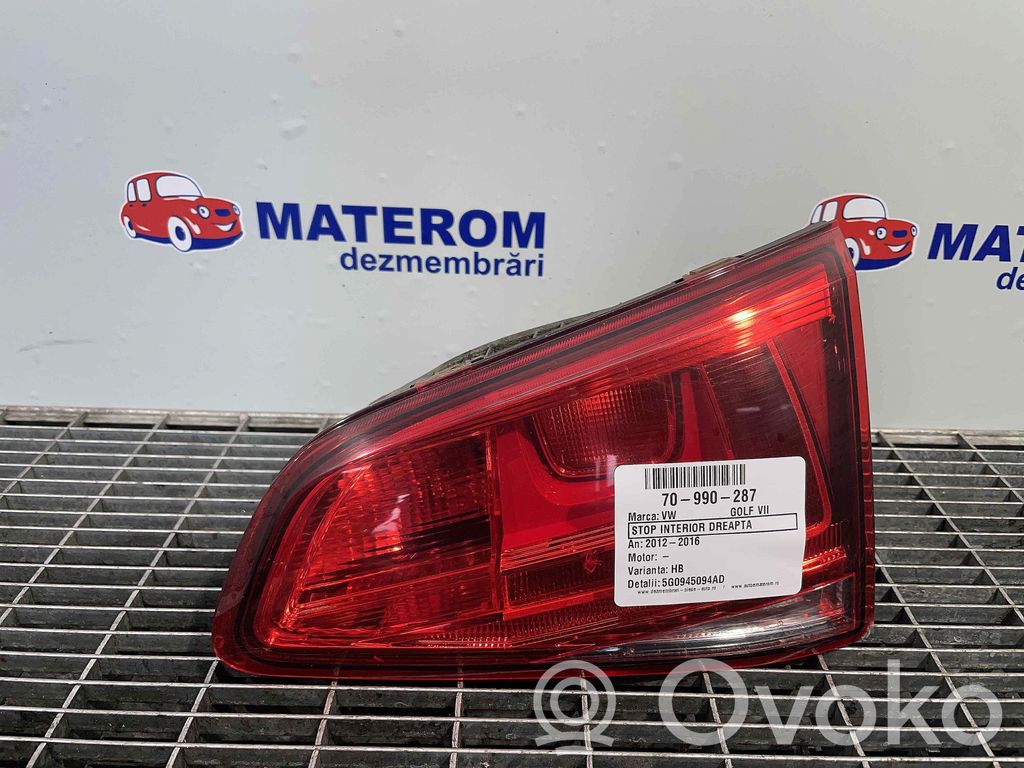 Volkswagen Golf VII Lampă spate în caroserie 