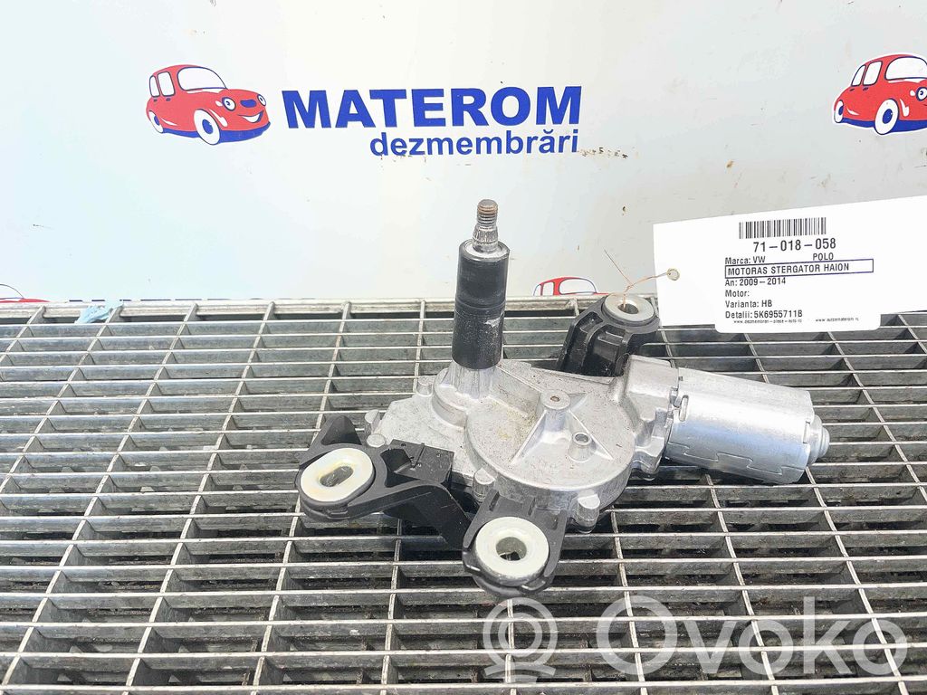Volkswagen Polo V 6R Motor ștergător lunetă