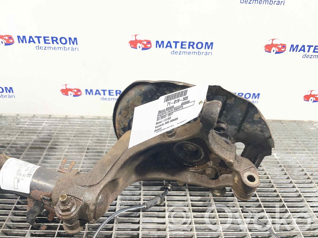 Nissan Qashqai Fuso a snodo con mozzo ruota anteriore