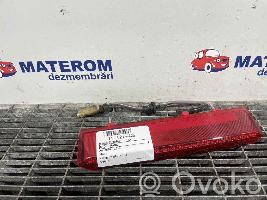 Subaru XV I Luce d’arresto centrale/supplementare 
