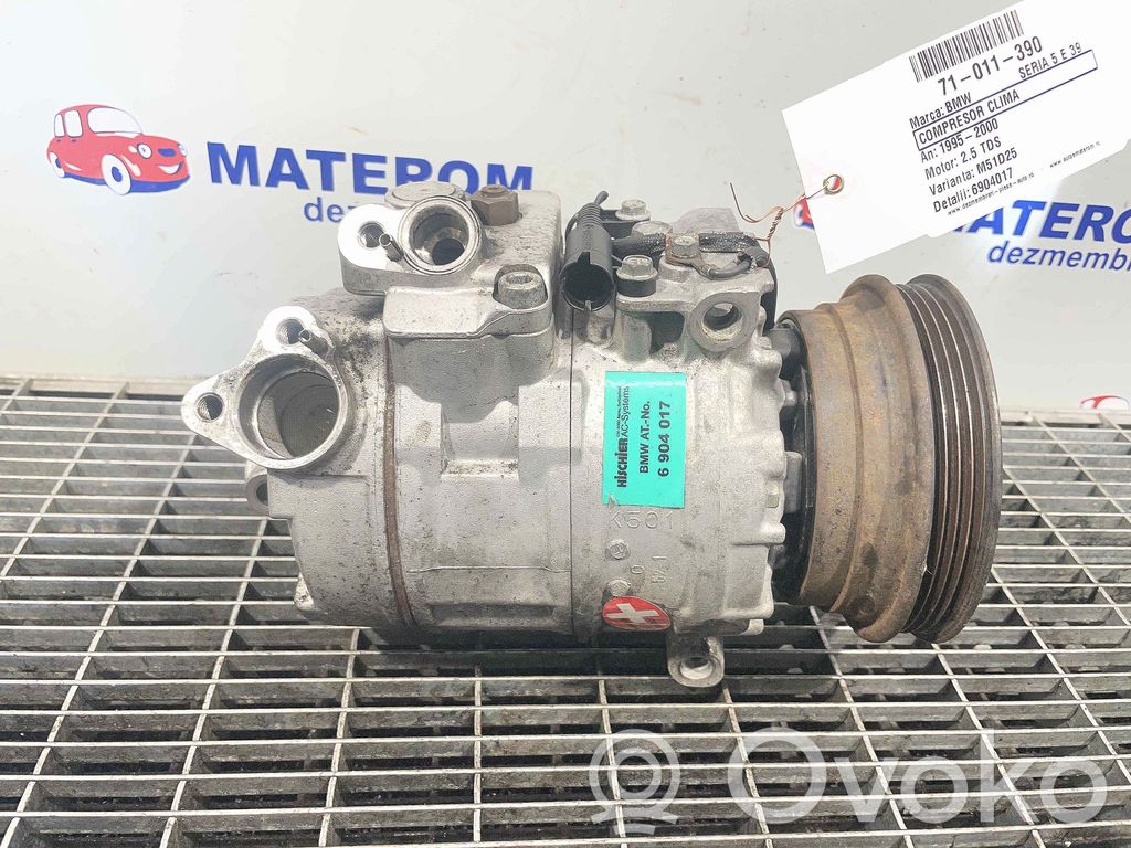 BMW 5 E39 Klimakompressor Pumpe 