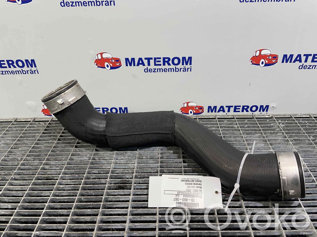 Mercedes-Benz CLS C219 Furtun/conductă intercooler