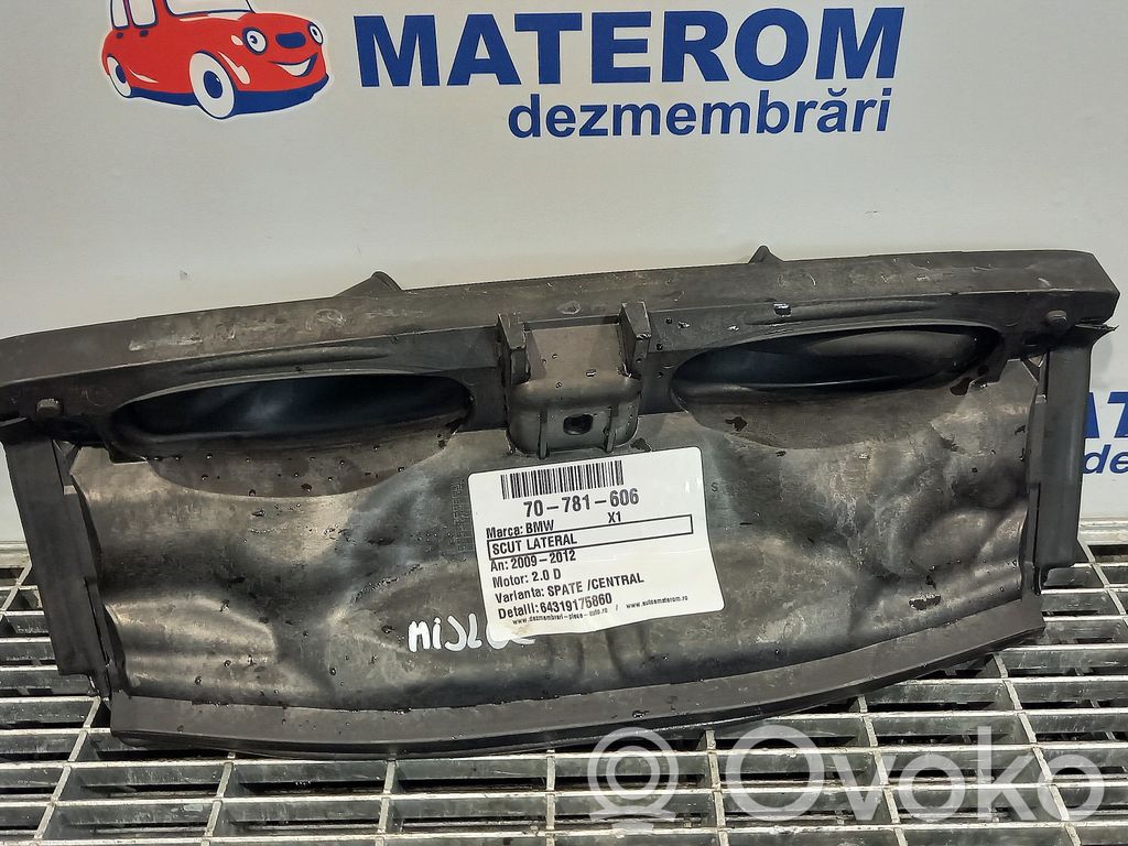 Engine splash shield/under tray   64319175860