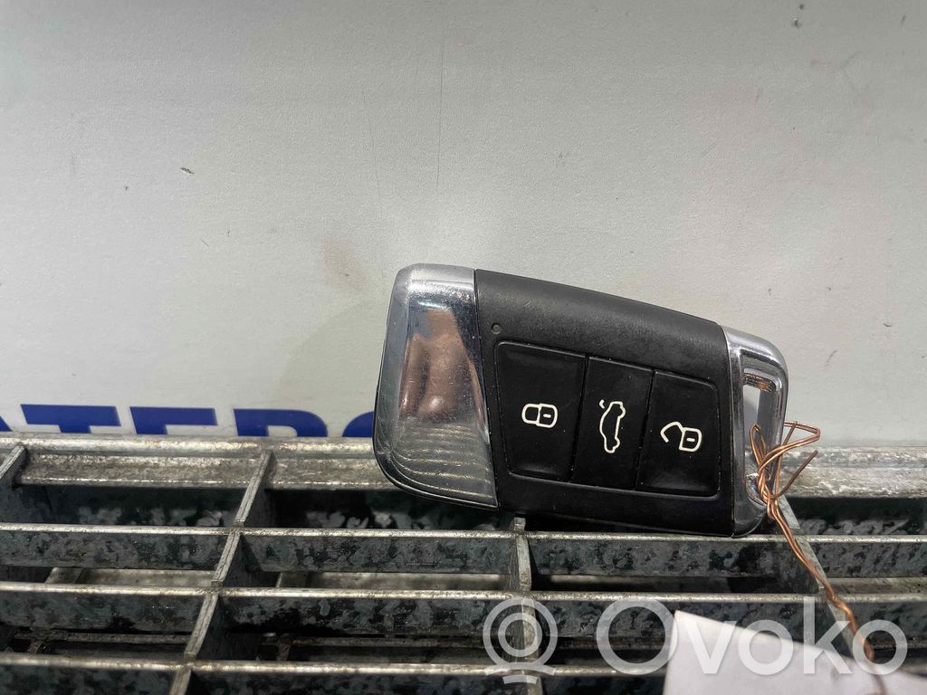 Volkswagen Arteon Tarjeta/llave de arranque 