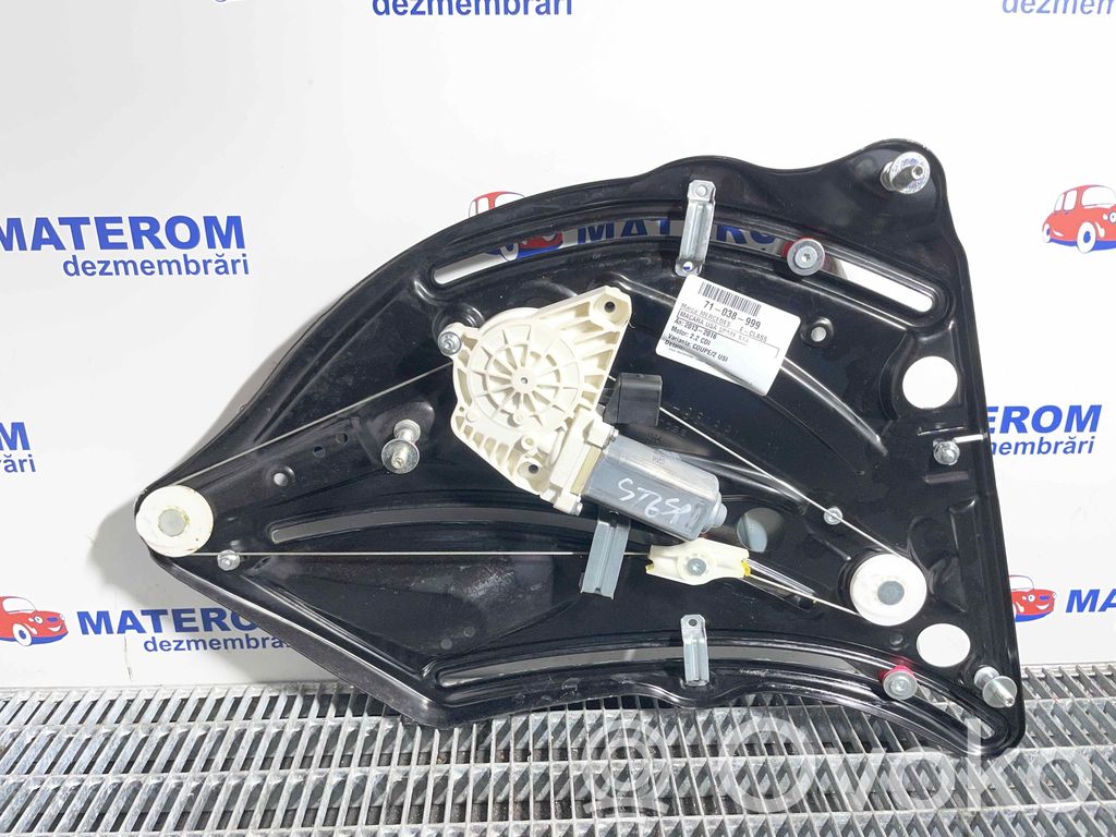 Mercedes-Benz E W212 Alzacristalli della portiera posteriore con motorino