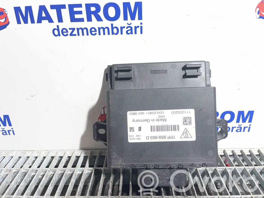 Modul comandă Start/Stop   7PP959663D