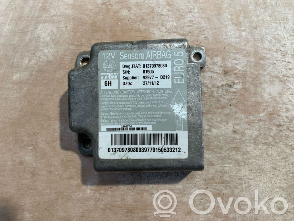 Peugeot Boxer Airbag control unit/module 