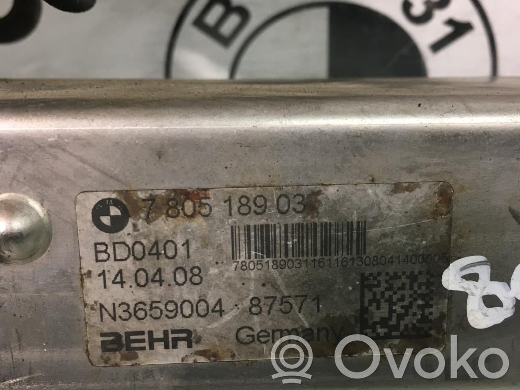 BMW 1 E81 E87 Refrigerador de la válvula EGR 