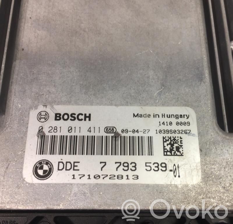 BMW 3 E46 Engine ECU kit and lock set 