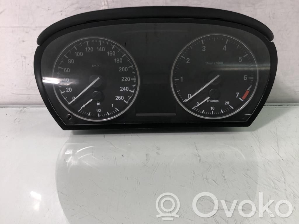 BMW 3 E90 E91 Speedometer (instrument cluster) 