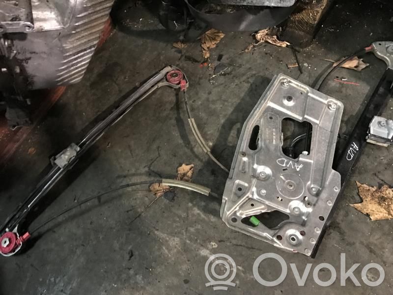 Front door window regulator with motor