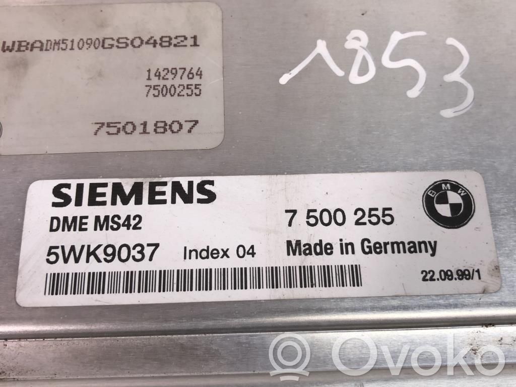 BMW 5 E39 Engine control unit/module 