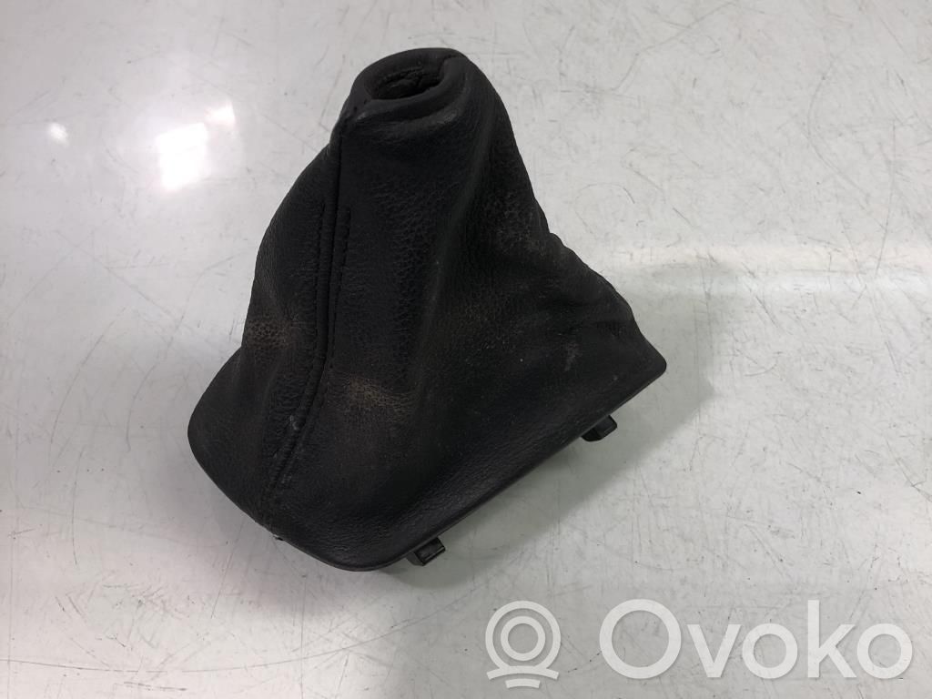 BMW 5 E60 E61 Revêtement pommeau de levier de vitesses cuir 