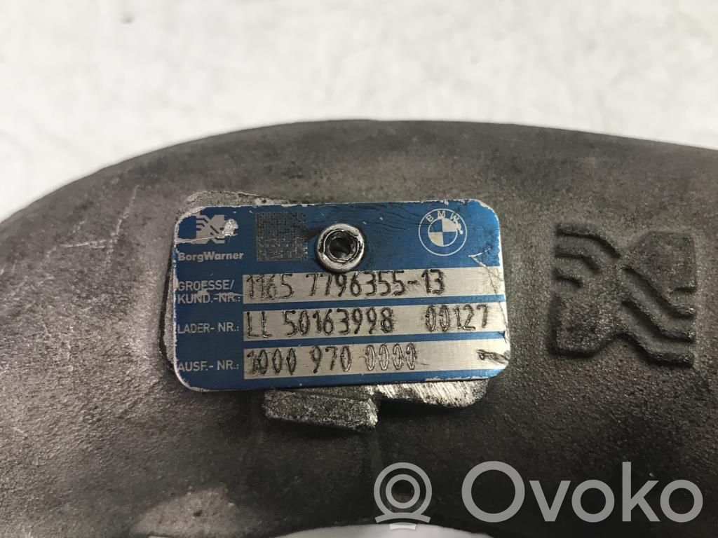 BMW X5 E70 Ansaugrohr Ansaugschlauch Turbolader 