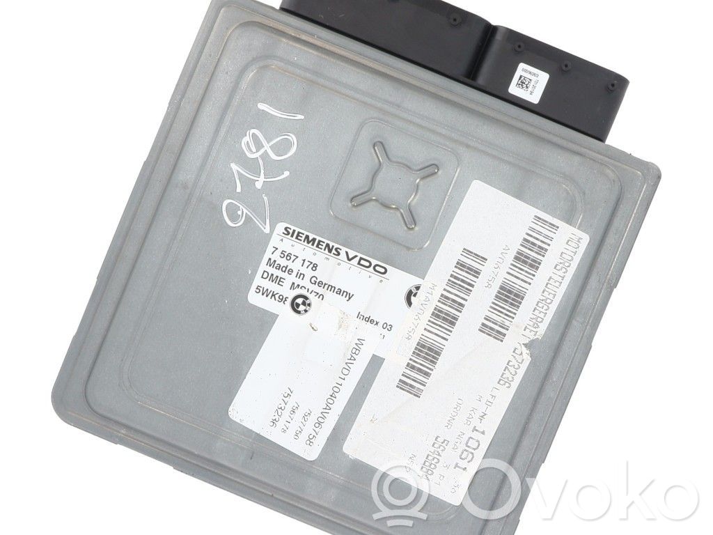 BMW 3 E90 E91 Engine control unit/module 