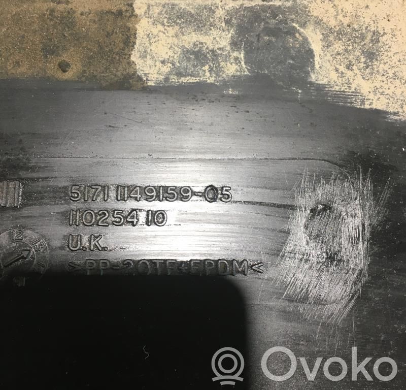 Mini One - Cooper R56 Placa protectora/protector antisalpicaduras motor 