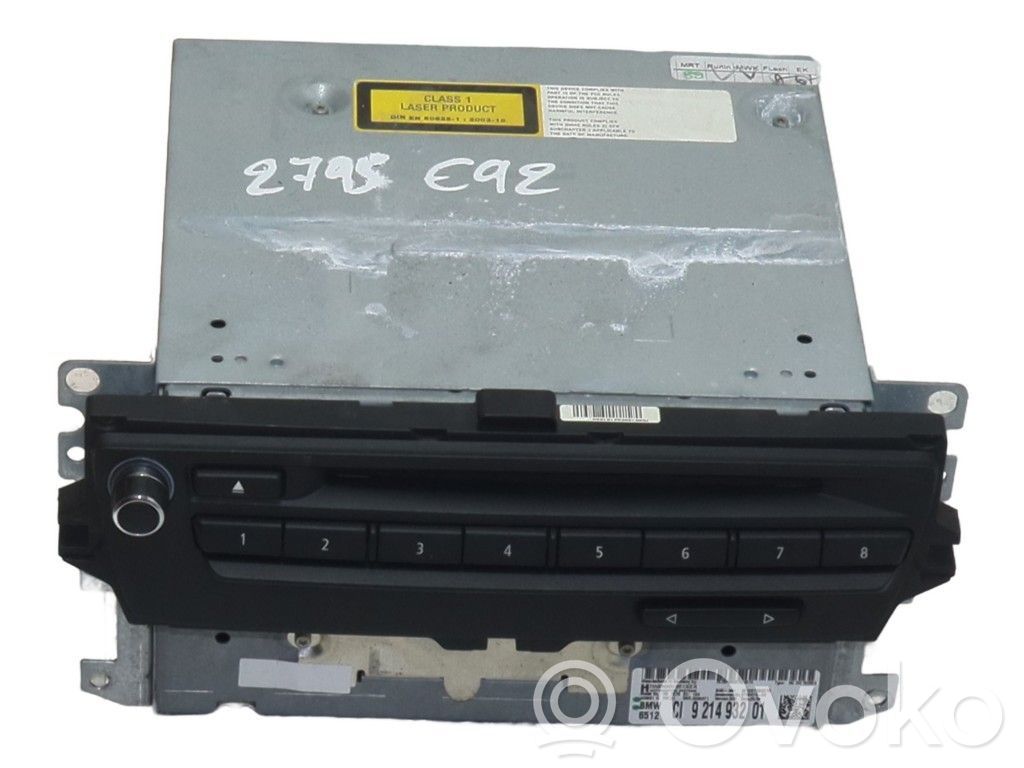 BMW 3 E92 E93 Radio/CD/DVD/GPS head unit 