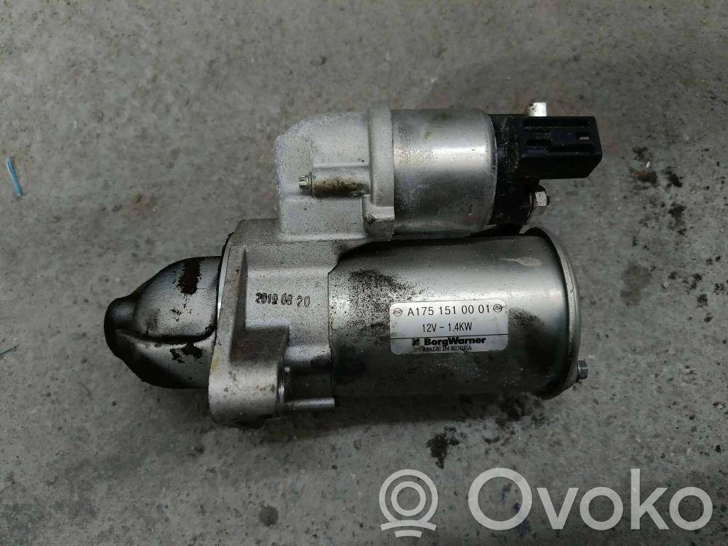 SsangYong Korando Motor de arranque 
