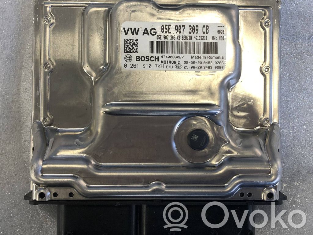 Galios (ECU) modulis   05E907309CB,05E907309CB,0261S1075H