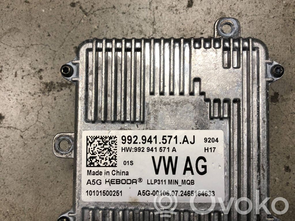 Skoda Superb B8 (3V) Módulo de control de balasto LED 