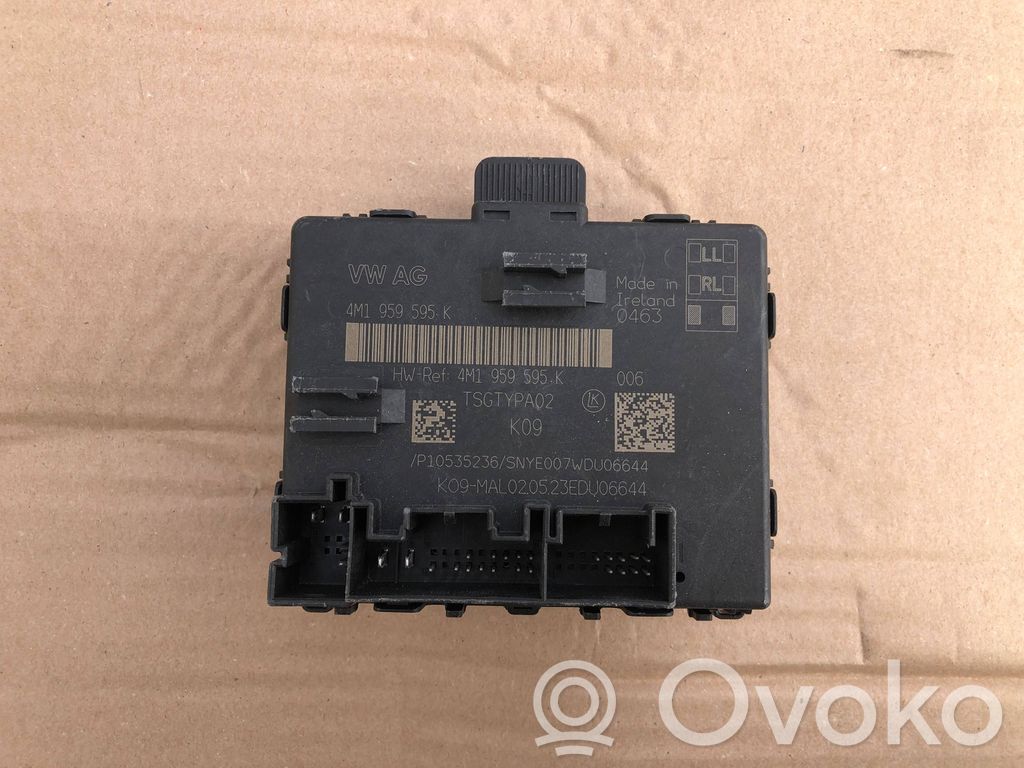 Unité de commande module de porte   4M1959595K,9669696