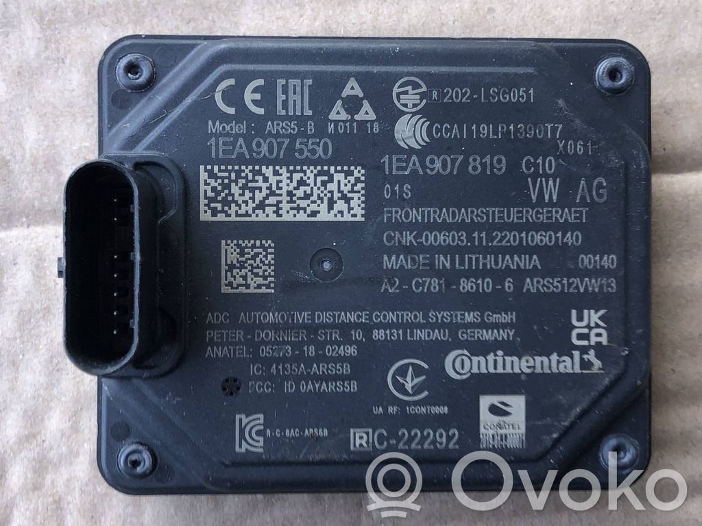 Volkswagen ID.3 Sensor de radar Distronic 