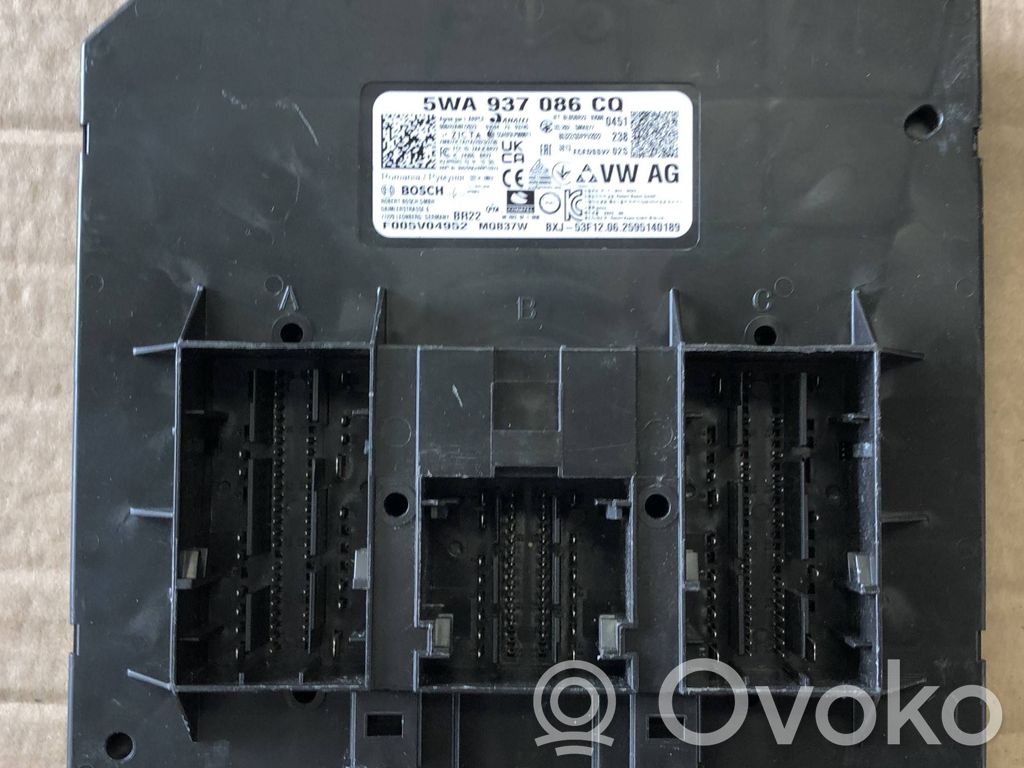 Volkswagen Golf VIII Module de contrôle carrosserie centrale 