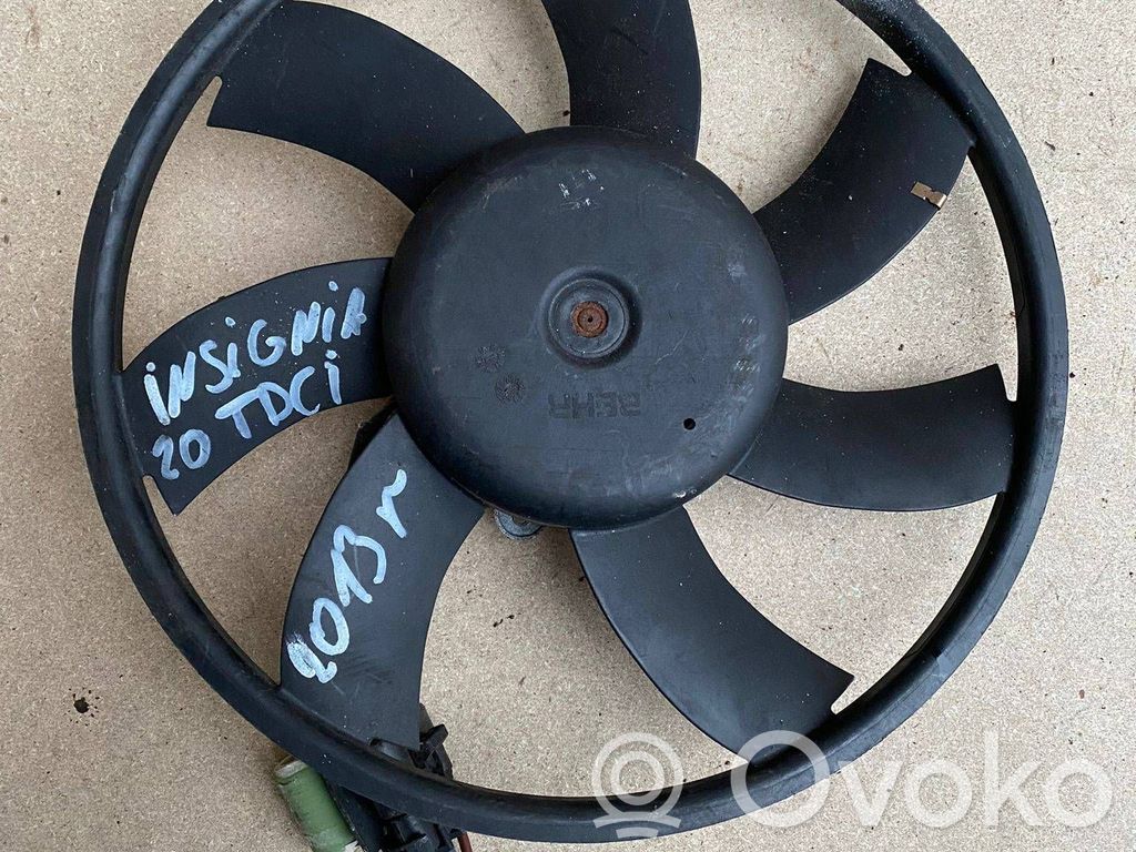 Opel Insignia A Elektryczny wentylator chłodnicy 