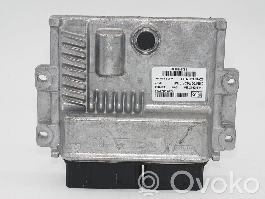 Engine control unit/module   9809447980,DCM62A,9822456680