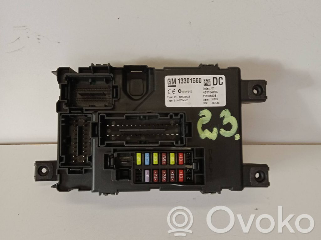 Opel Corsa D Módulo de fusible 