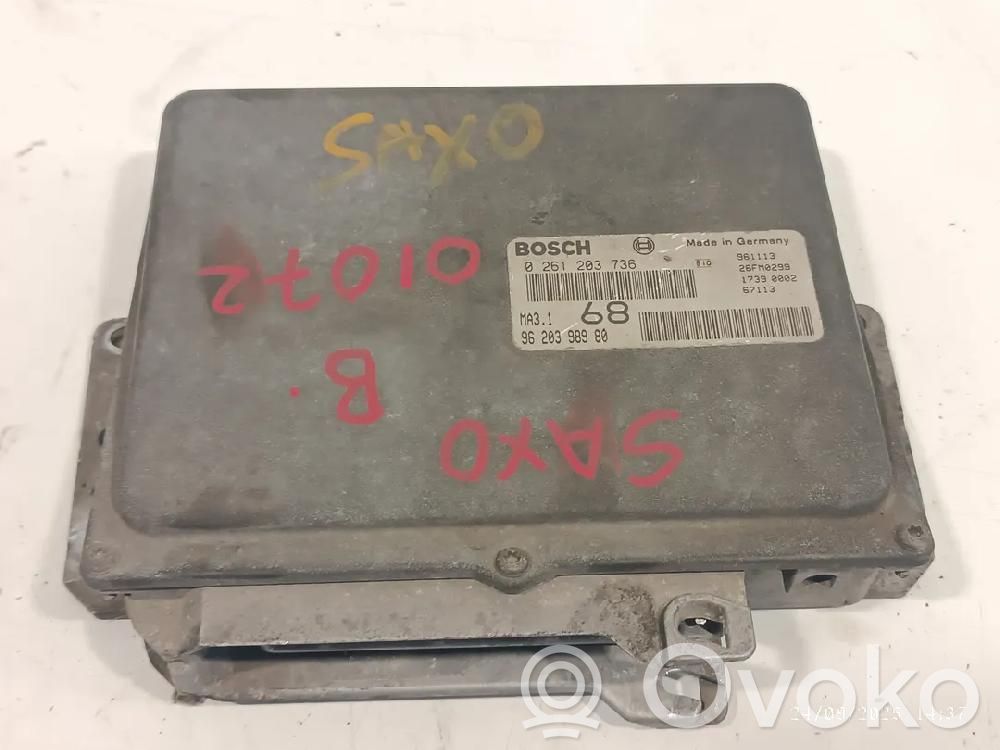 Citroen Saxo Engine control unit/module 