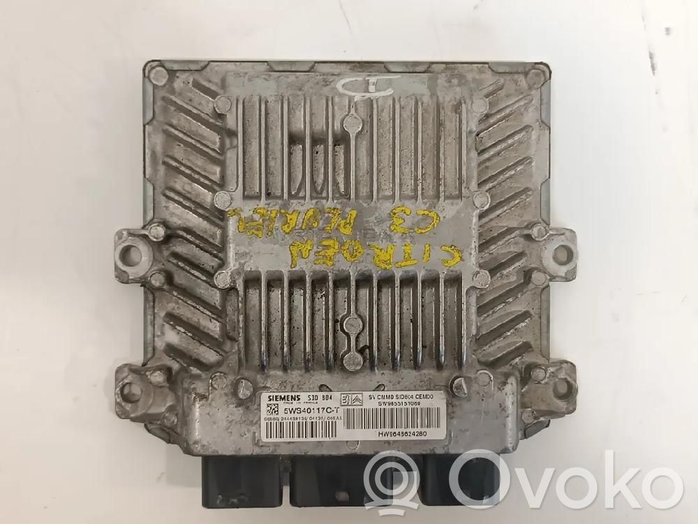 Citroen C3 Pluriel Variklio valdymo blokas 