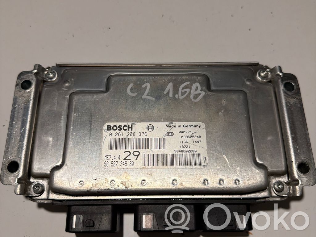 Citroen C2 Variklio valdymo blokas 