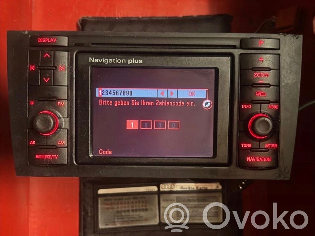Audi A6 S6 C5 4B CD/DVD player unitate navigație 