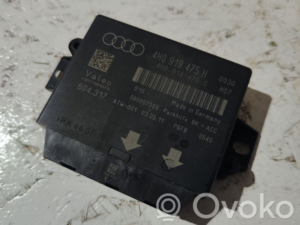 Audi A6 S6 C7 4G Parking PDC control unit/module 