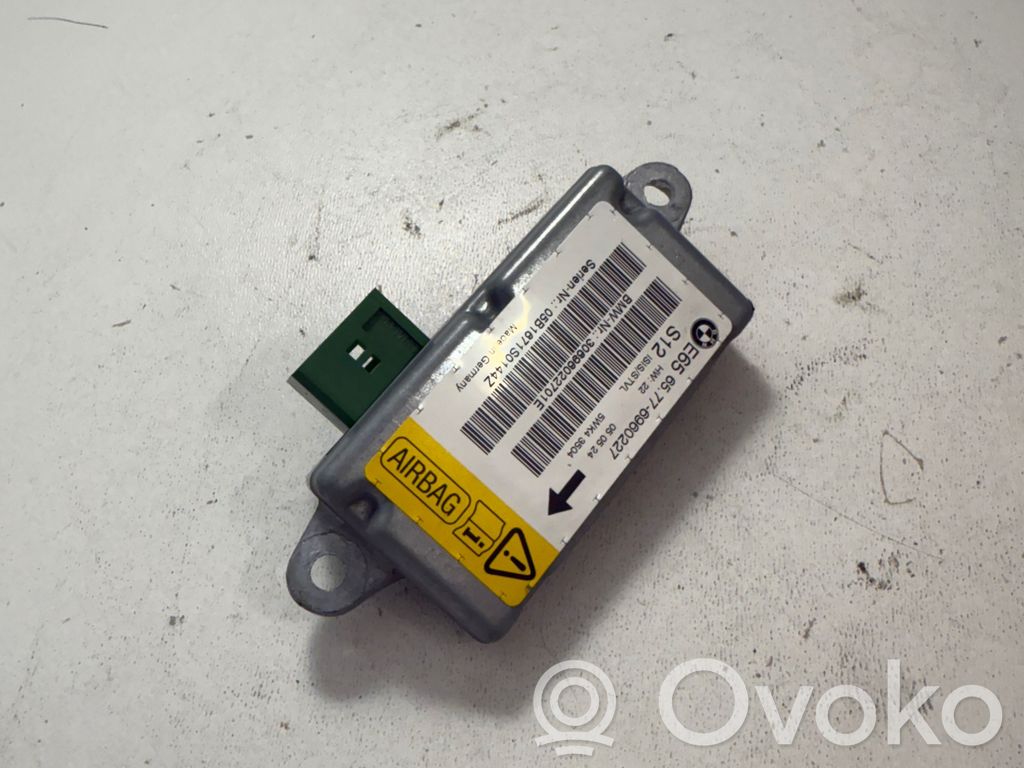Airbag deployment crash/impact sensor   65776960227,30696022701E,05B1671S0144Z