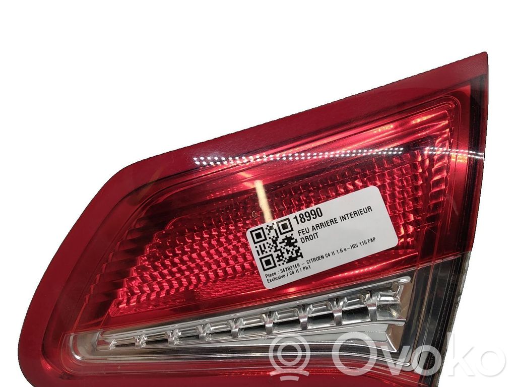 Citroen C4 II Rear/tail lights 