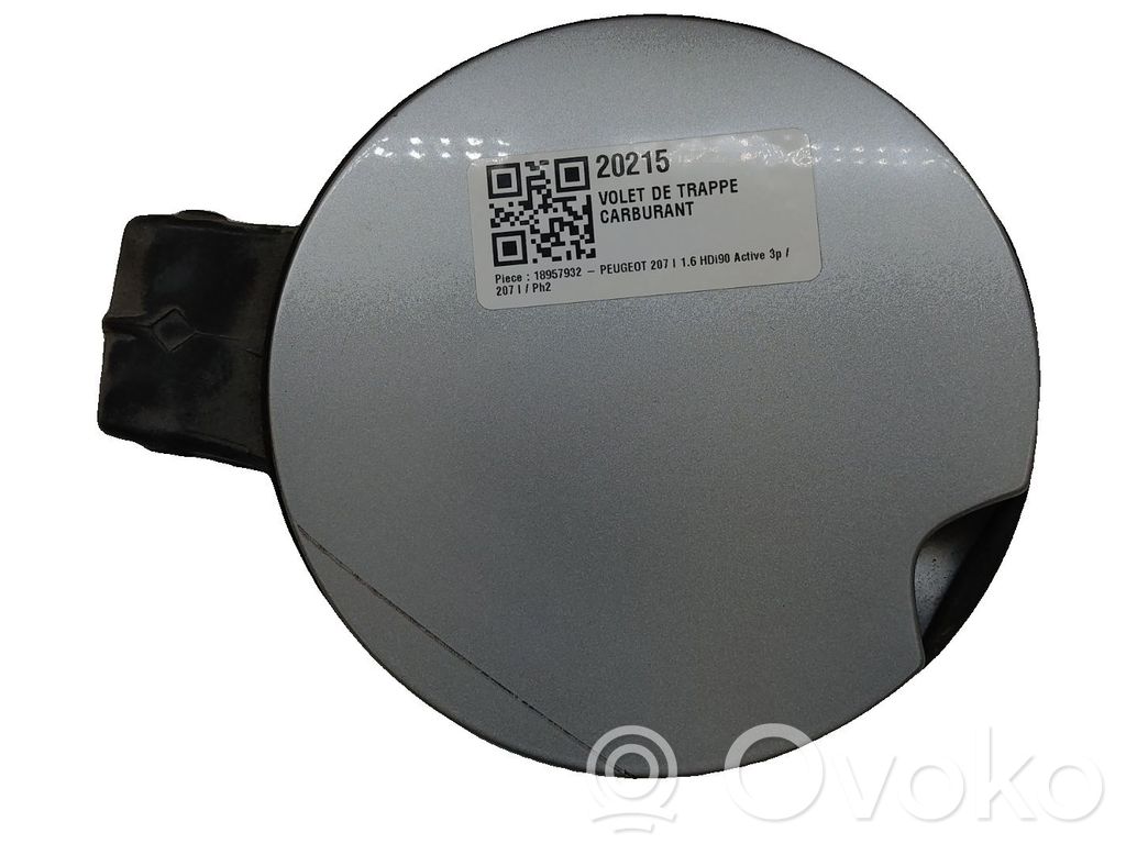 Peugeot 207 Tapón del depósito de combustible 