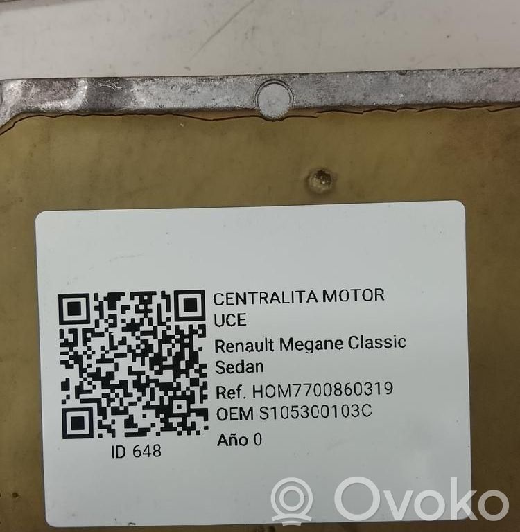 Engine control unit/module   S105300103C