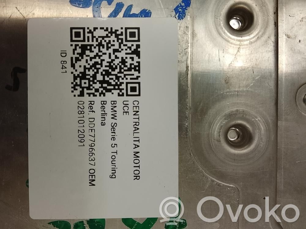 BMW 5 E60 E61 Sterownik / Moduł ECU 