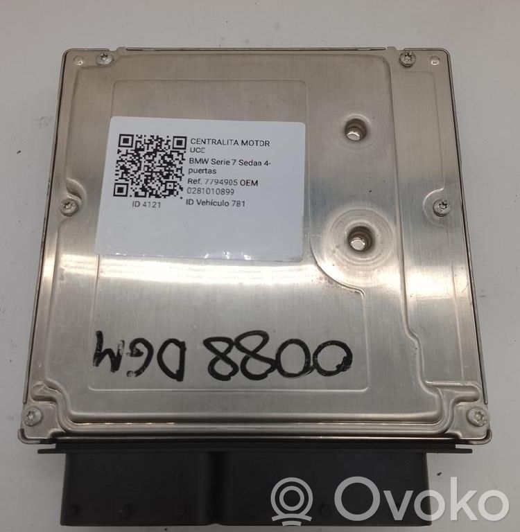 Engine control unit/module   0281010899,7794905