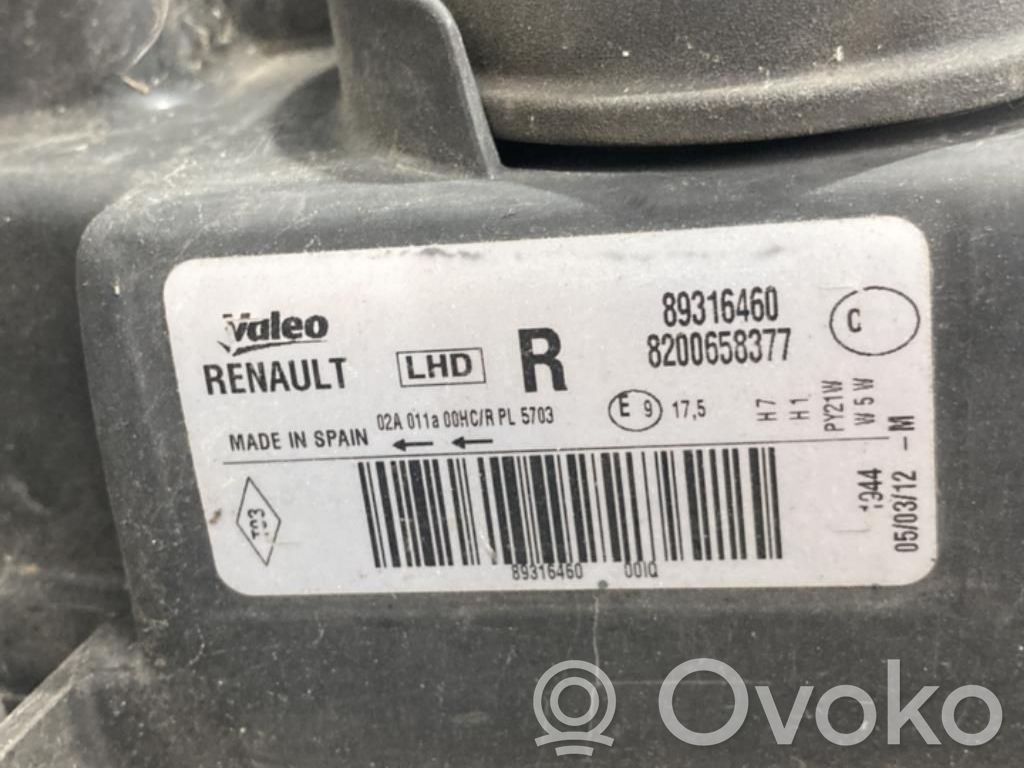 Renault Grand Modus Headlight/headlamp 