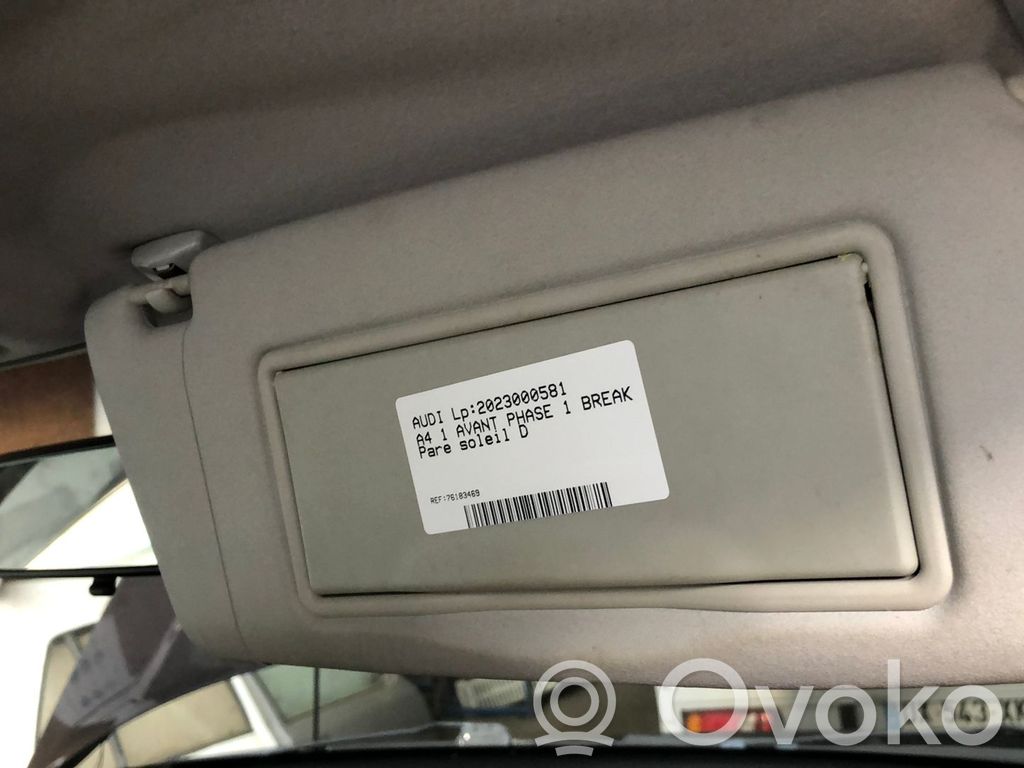 Audi A4 S4 B5 8D Visera parasol 