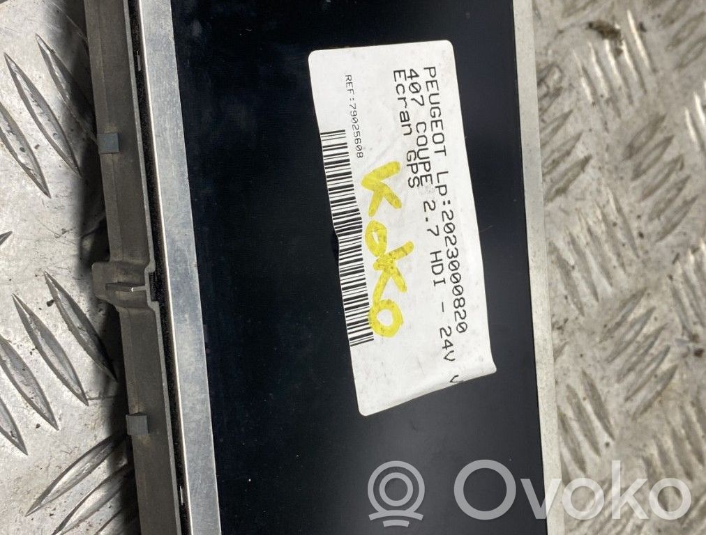 Peugeot 407 Screen/display/small screen 