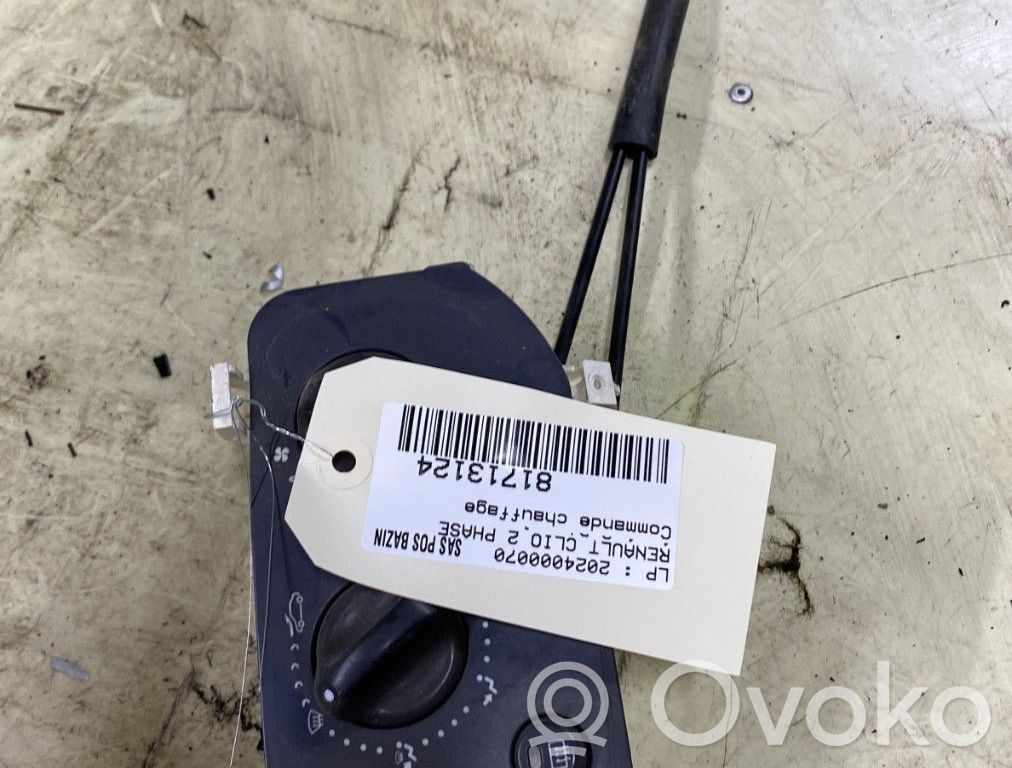 Renault Clio II Climate control unit 