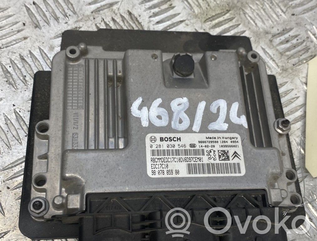 Peugeot 308 Engine control unit/module 